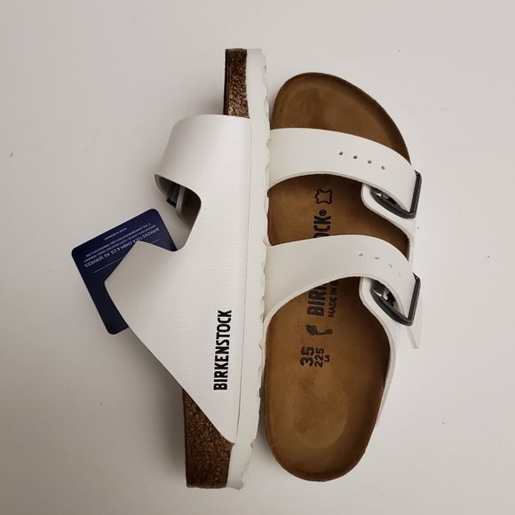 New Birkenstock Arizona White Sandals 35 - Picture 3 of 5